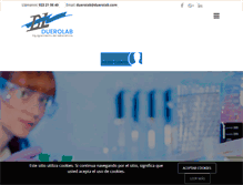 Tablet Screenshot of duerolab.com